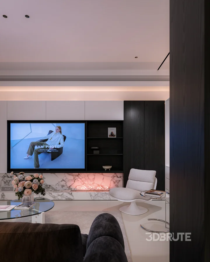 Modern living room dining room Image 9