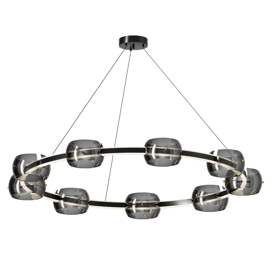 DILAN RING chandelier 9 heads Image 1