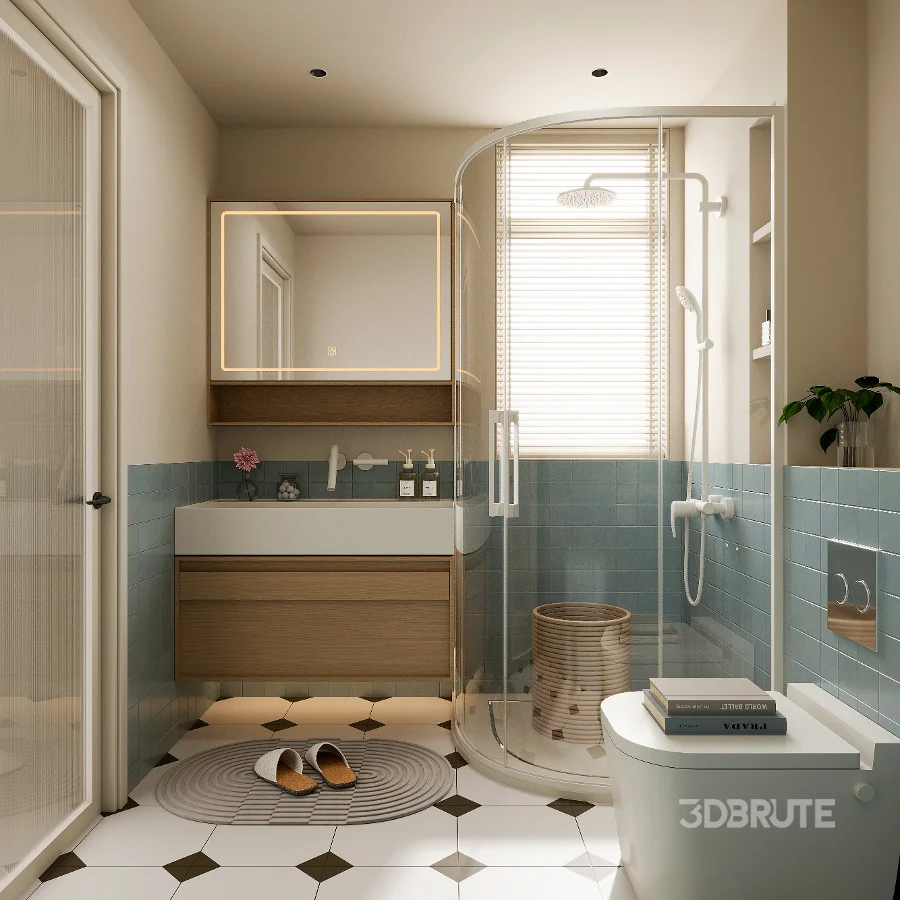 modern bathroom Image 1