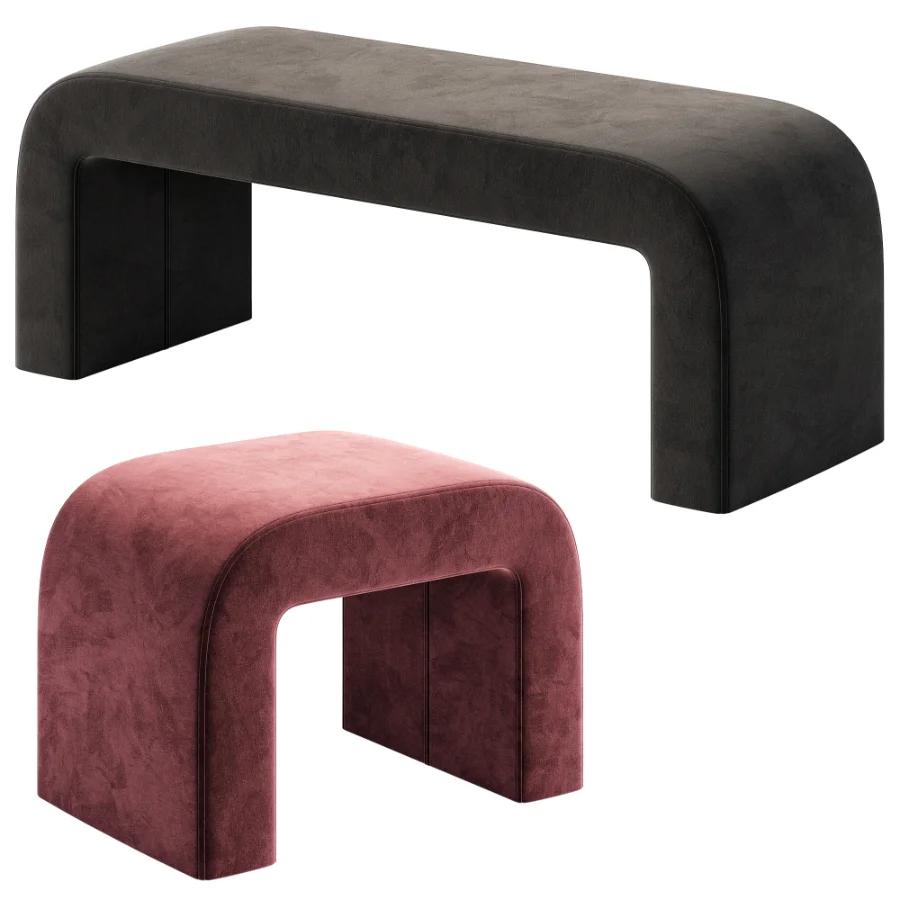 Rint Banquette Pouf By Divan Image 6