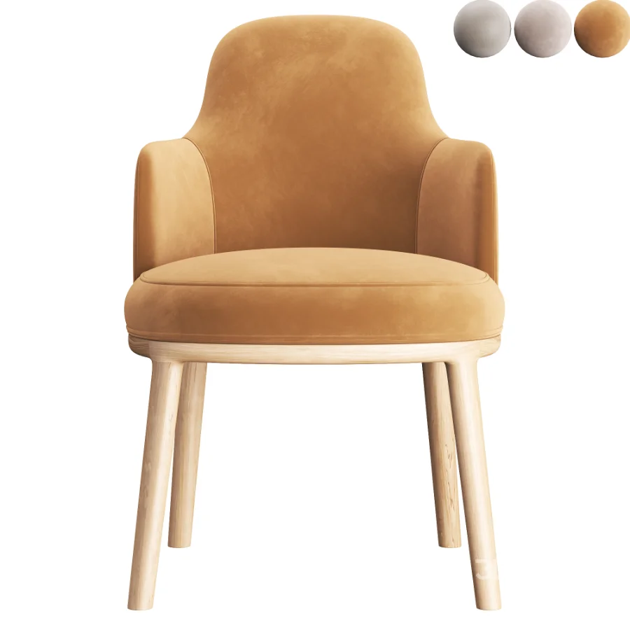 LUCYLLE_Chair_with_armrests Image 2