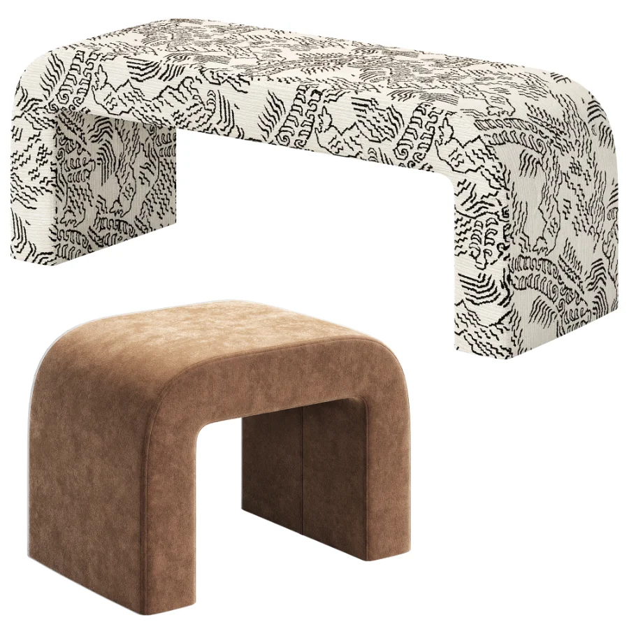 Rint Banquette Pouf By Divan Image 5