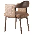 Gardner Modern Leather Dining Chair - Thumbnail 5