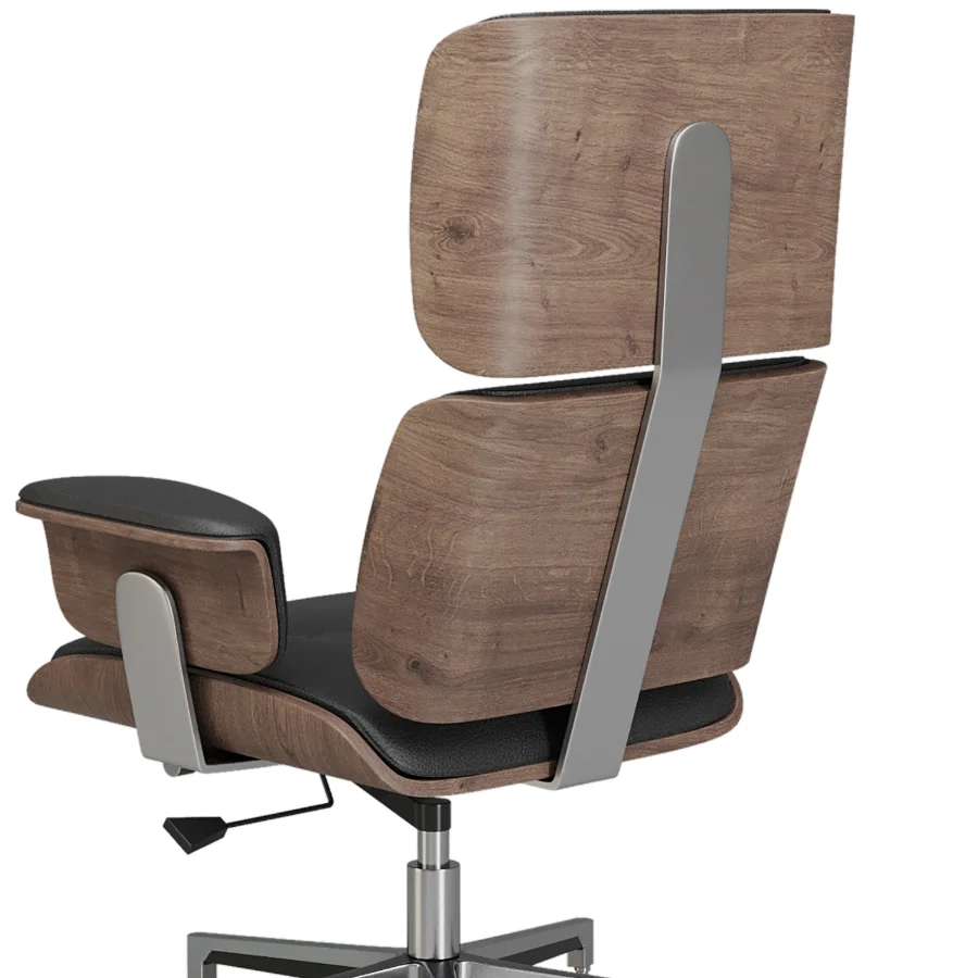 Black Home Office Chair Image 8