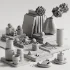 Tabletop Vintage Decor Set29 - Thumbnail 2