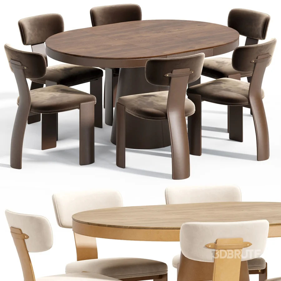 Pegase Chair and Lagen Round Table Image 1