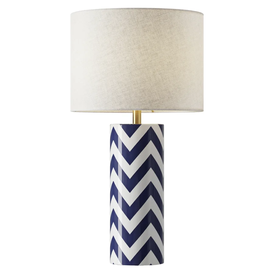 ZABEES Ceramic Table Lamp Image 1