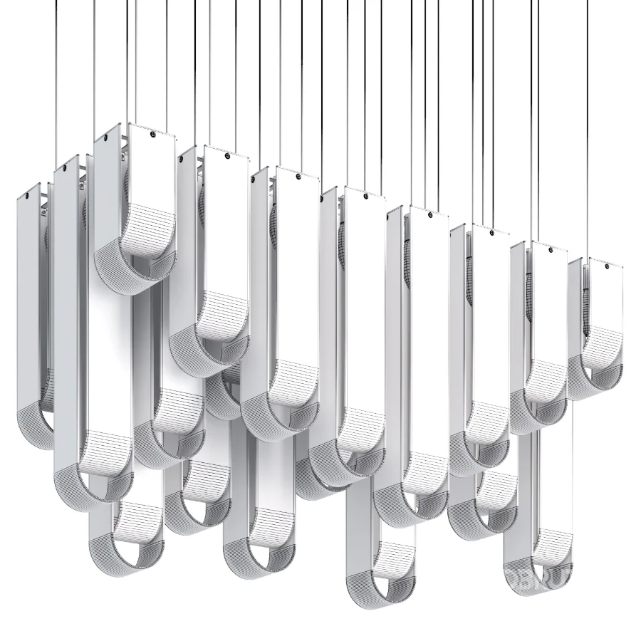 Luxury Chandelier LED Nordic Pendant Lamp Image 2