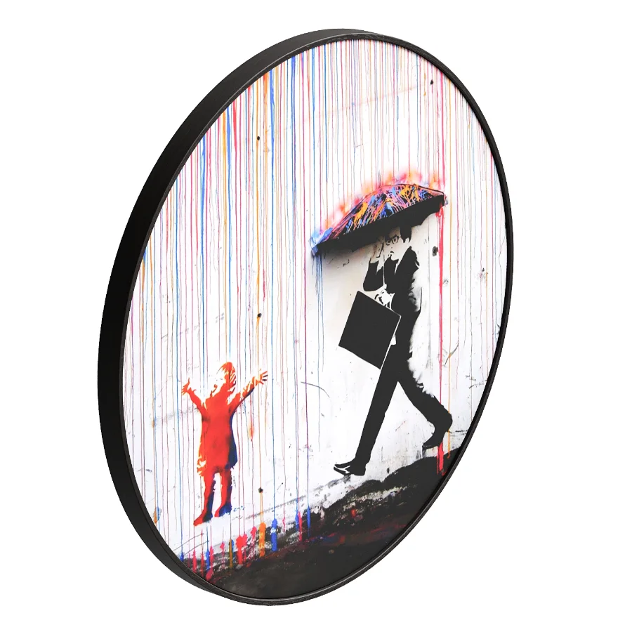Coloured Rain painting Image 1