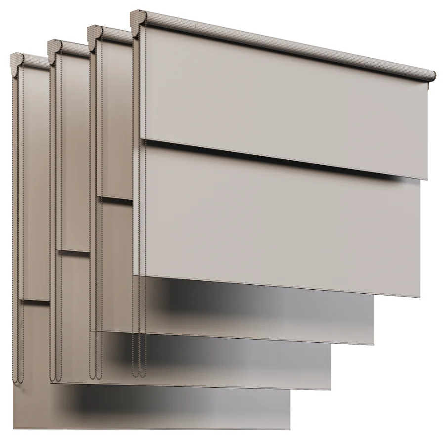 Double Roller Blinds Set Image 1