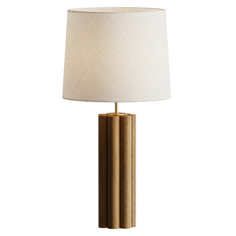 Mocha Table Lamp Image 1