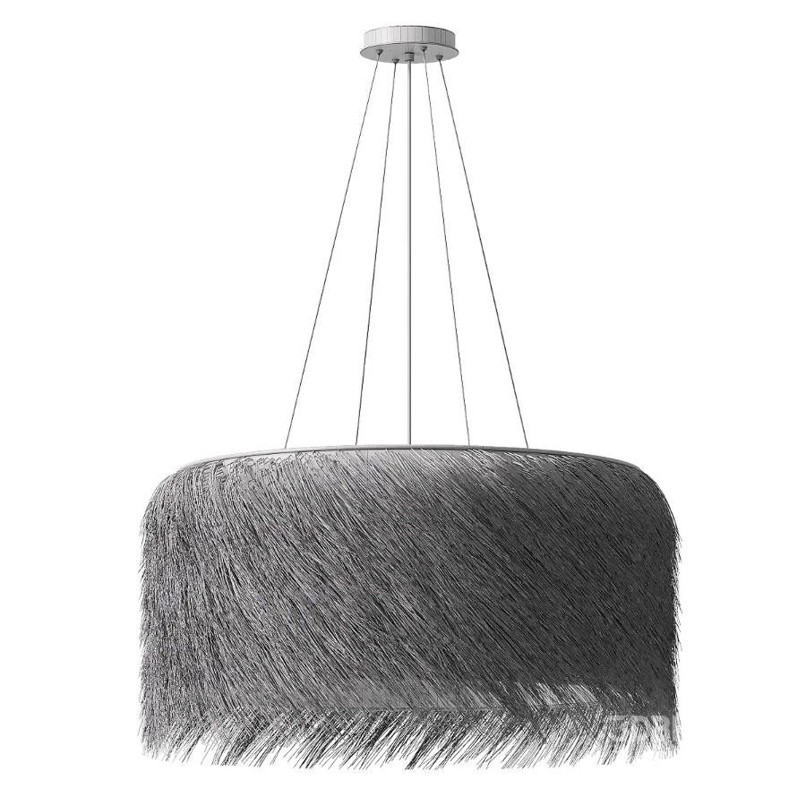 Raffia Lampshade by Candy Lamp Image 4