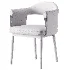 Gardner Modern Leather Dining Chair - Thumbnail 6