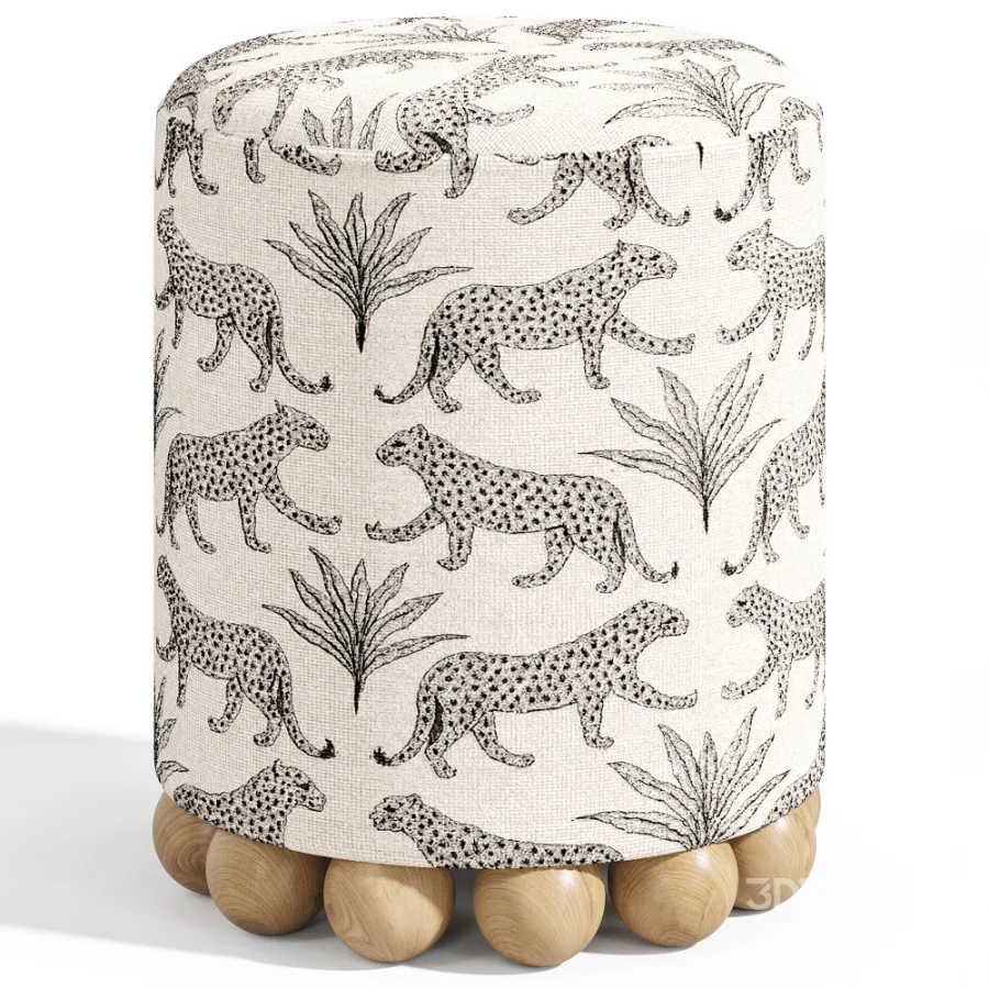 Ella Ottoman Pouf By Meadow Image 2