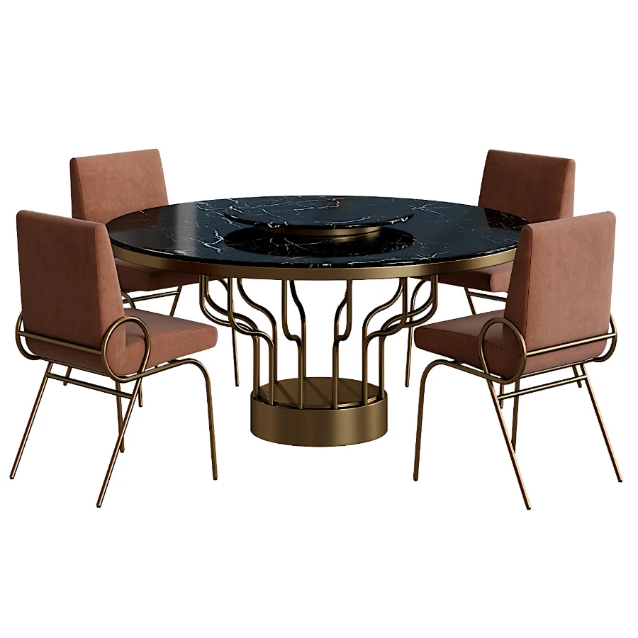 Bloom Dining Chair With Table Image 6