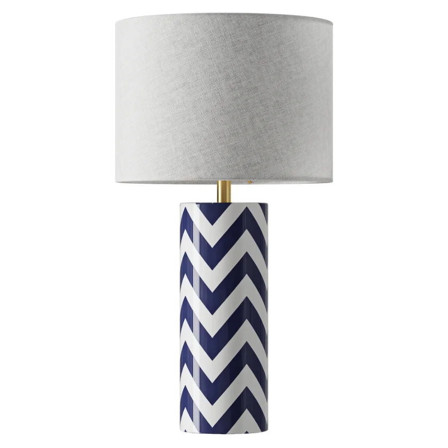 ZABEES Ceramic Table Lamp Image 2