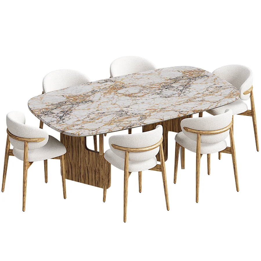 Colline Dining Table Image 6