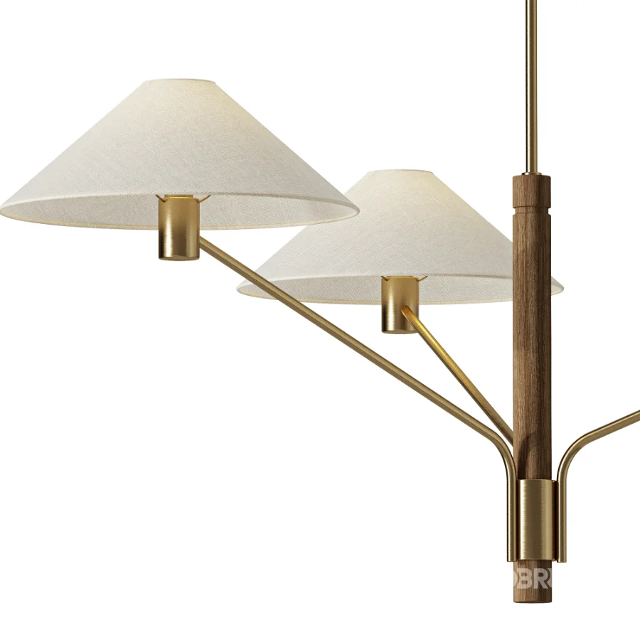 Devon 3 Light Chandelier Image 2