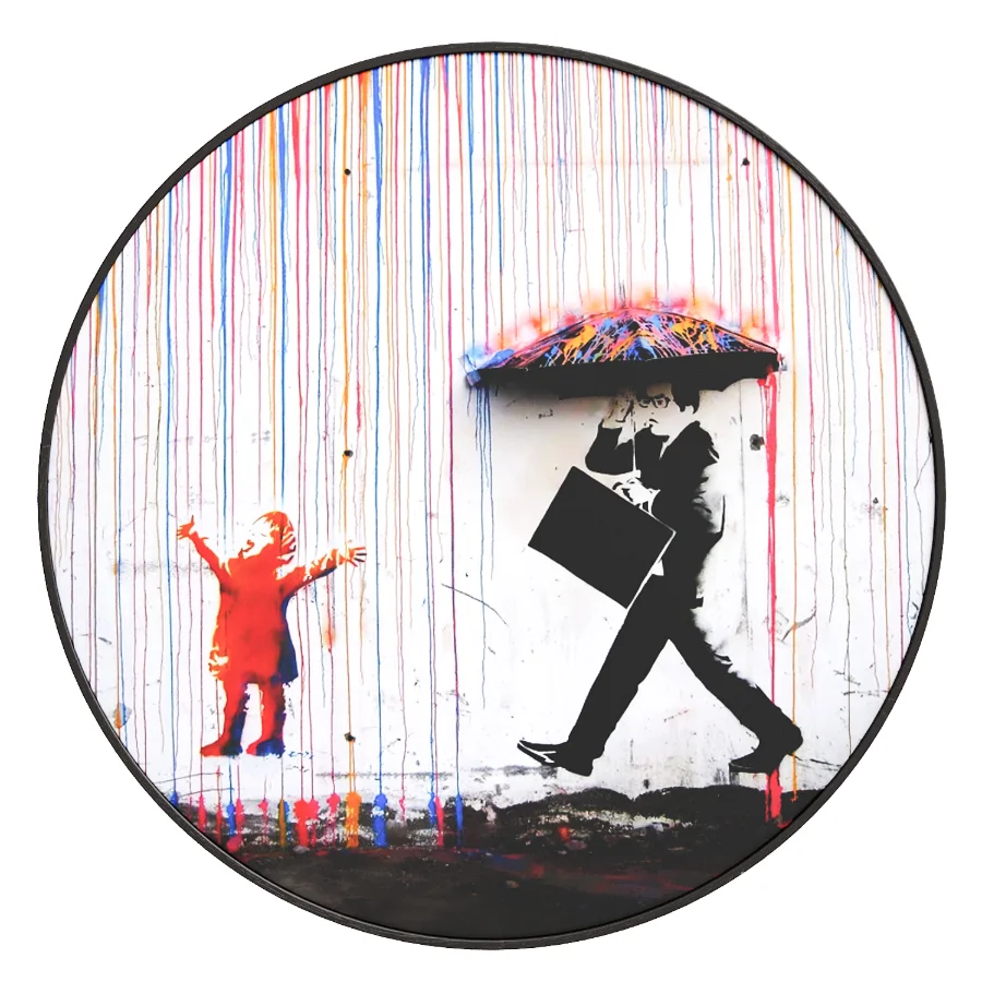 Coloured Rain painting Image 3