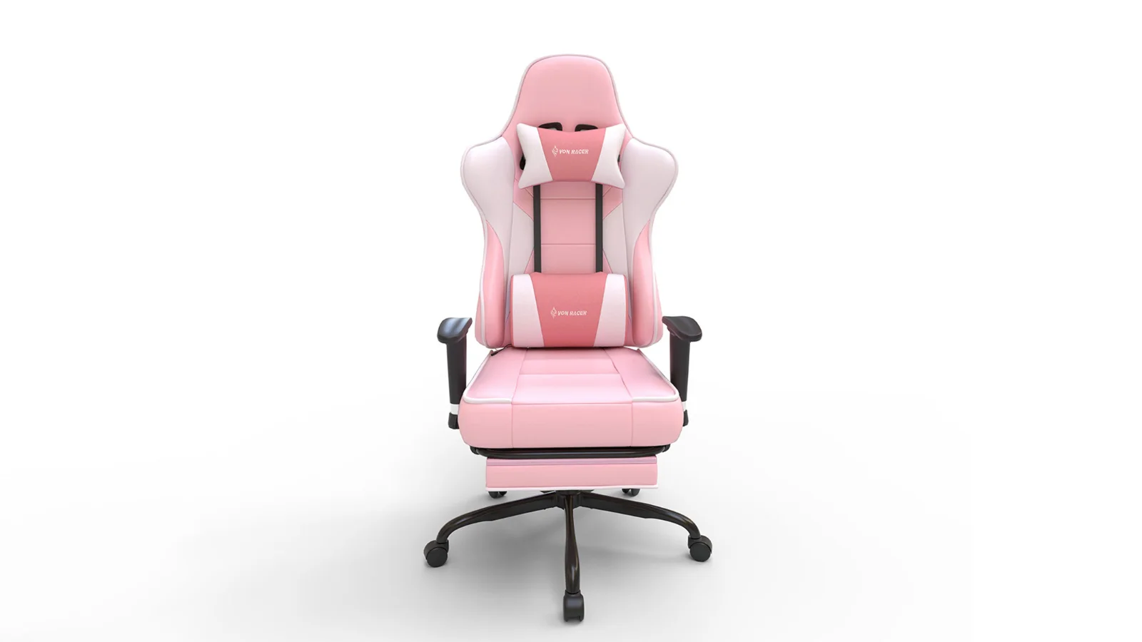 Gaming Chair with Massager Lumbar Support Image 5