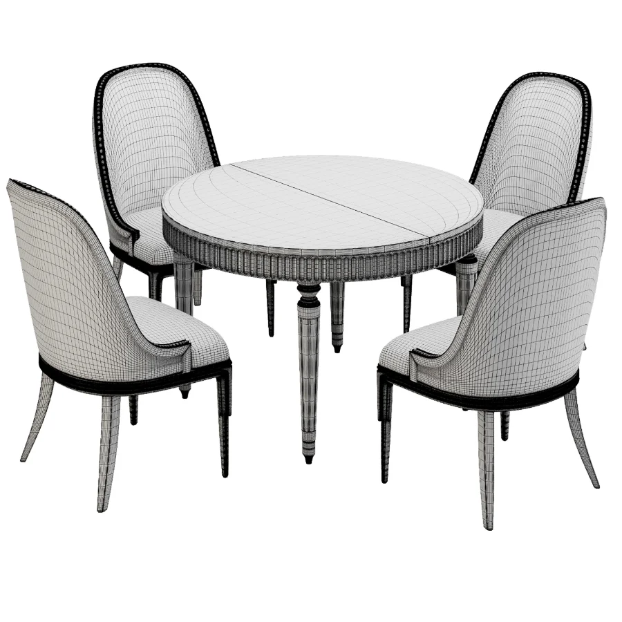 Dinning chair and table363 Image 4
