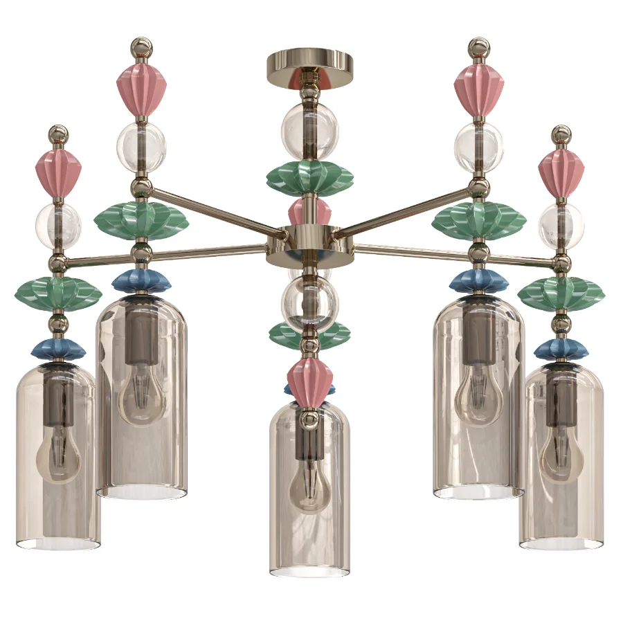 Chandelier on a rod Odeon Light BIZET 5C Image 3