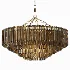 Petalia Wide Brass Chandelier - Thumbnail 2