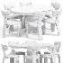 Pegase Chair and Lagen Round Table - Thumbnail 7