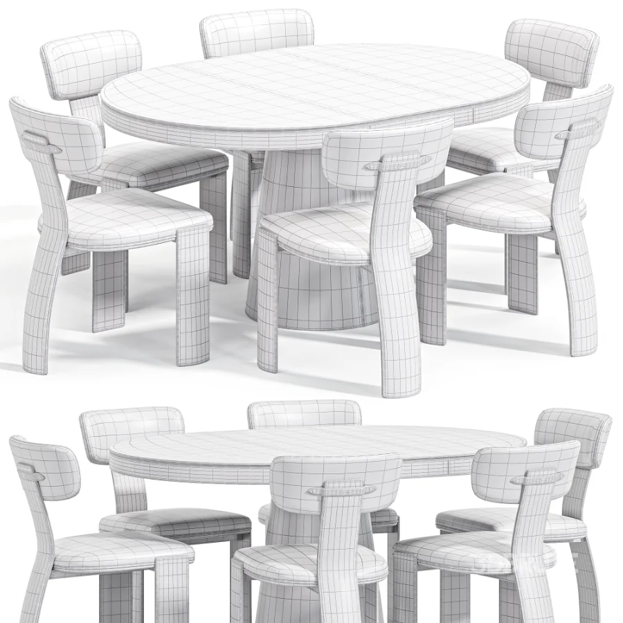 Pegase Chair and Lagen Round Table Image 7