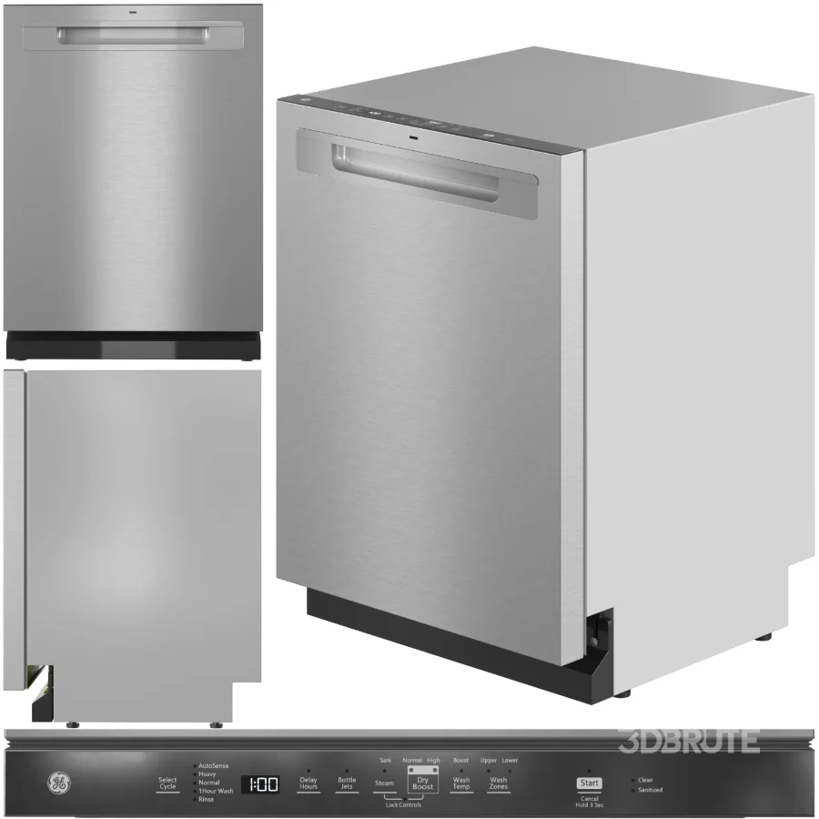 GE Appliance Collection 06 JGSS66SELSS PEB9159SJSS GNE21FYKF GDP630PYRFS Image 5