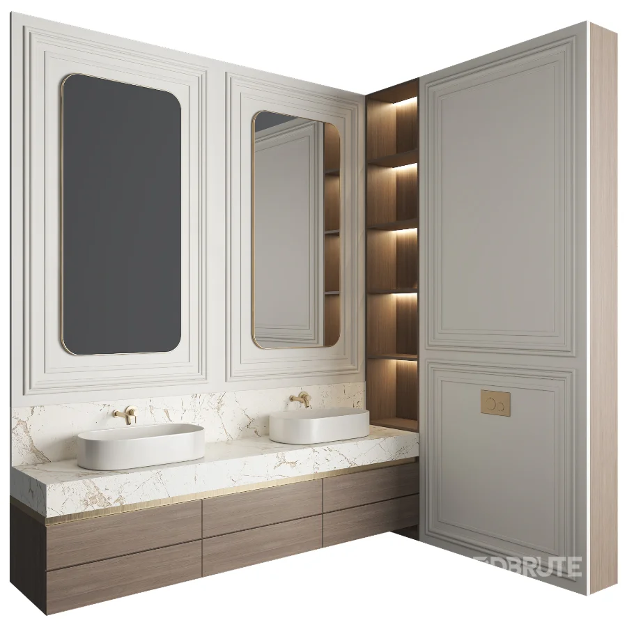 Bathroom Furniture Set 15 Image 1