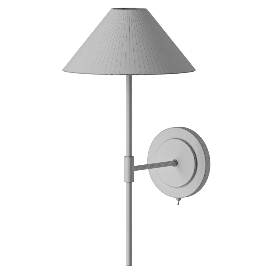 Orta aged brass and bronze wall light Image 2