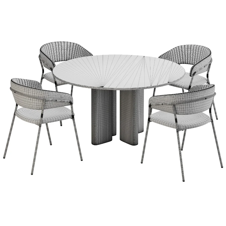 Dinning chair and table354 Image 5