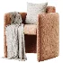 Performance Fabric Dining Armchair - Thumbnail 3