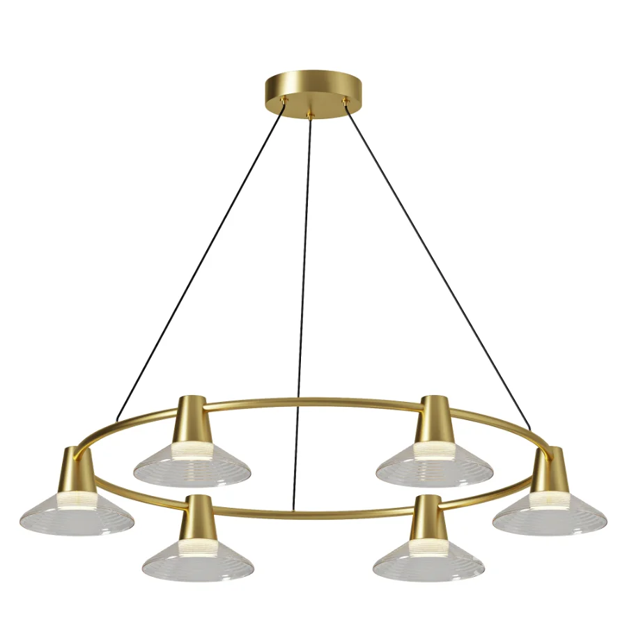 CICLA R Ring Chandelier 6 heads Image 2