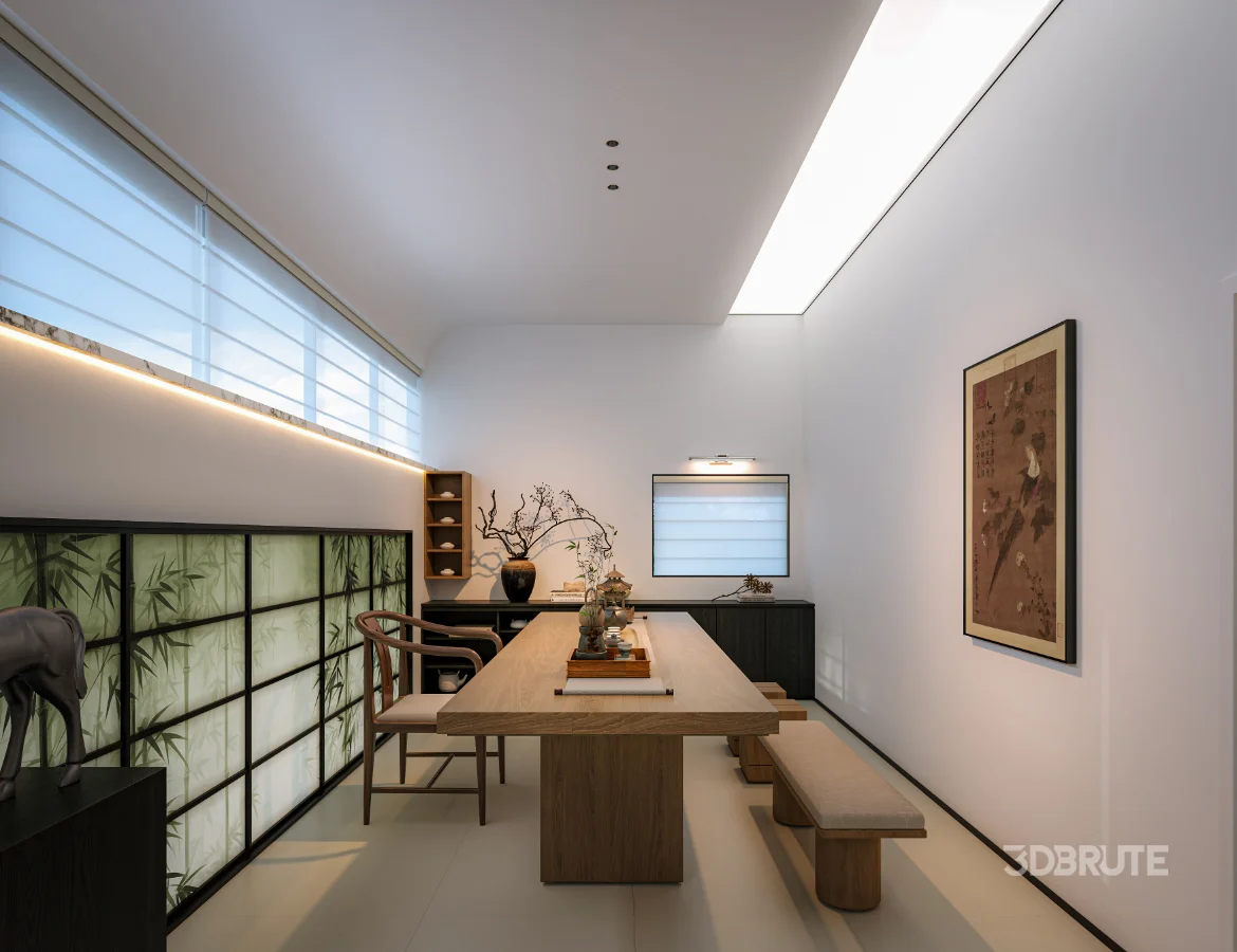 Modern living room dining room Image 12