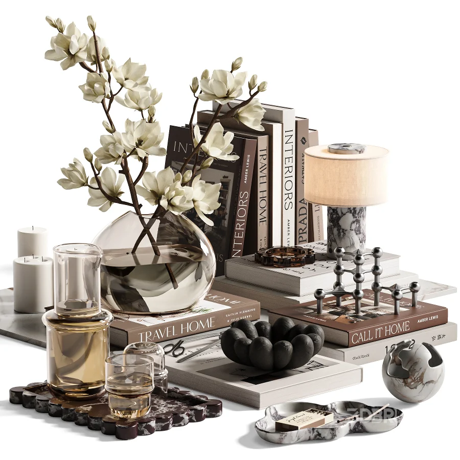 Tabletop Vintage Decor Set27 Image 1