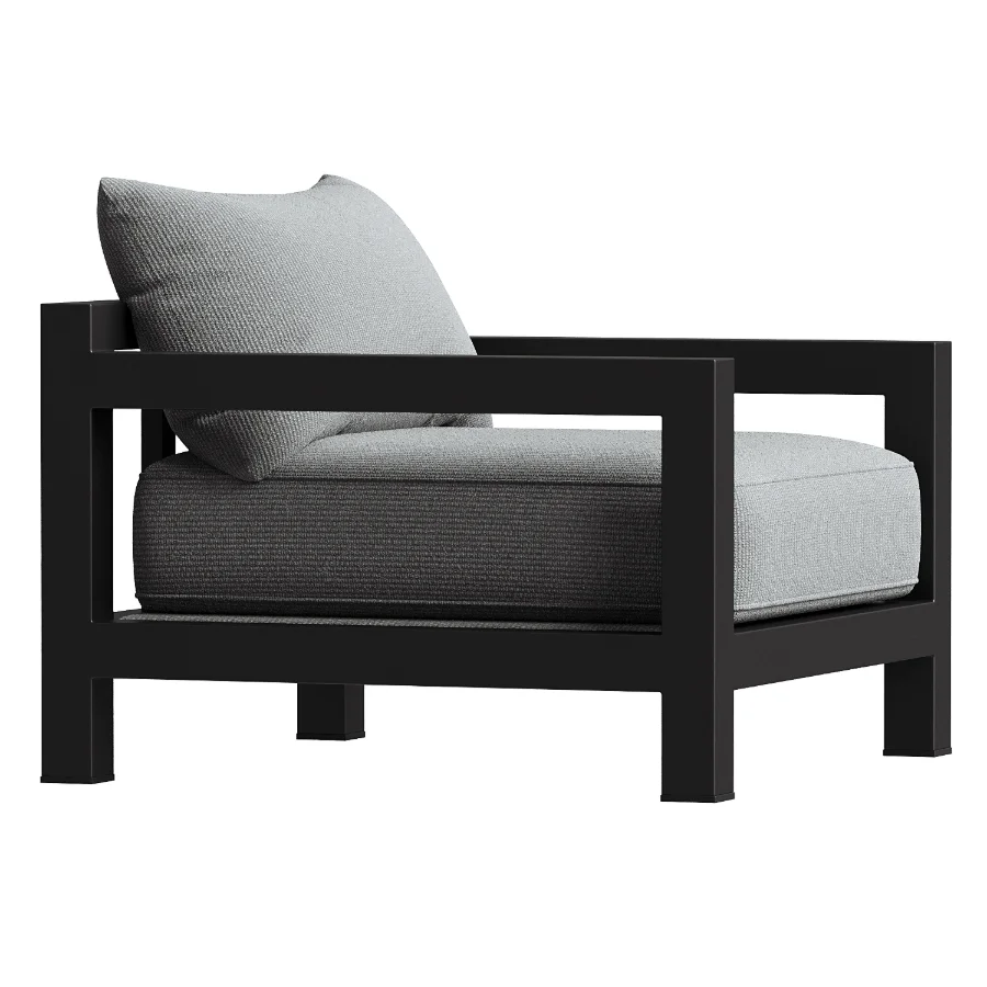Pacific Aluminum Lounge Chair Image 1