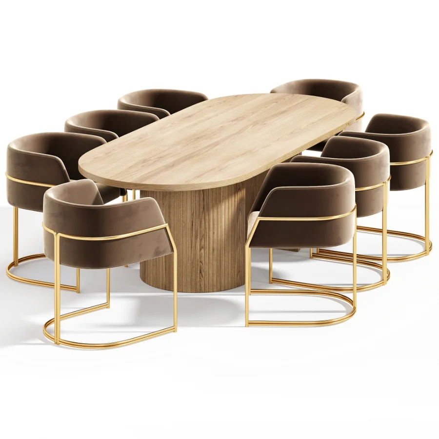 Meridiana Chair Gubi Table By Amgrades Image 6