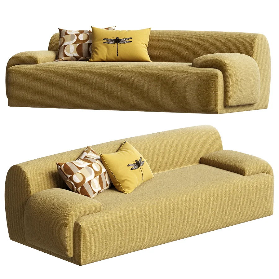 Pre order Copenhagen 3 seater sofa Beige Boucle Image 4
