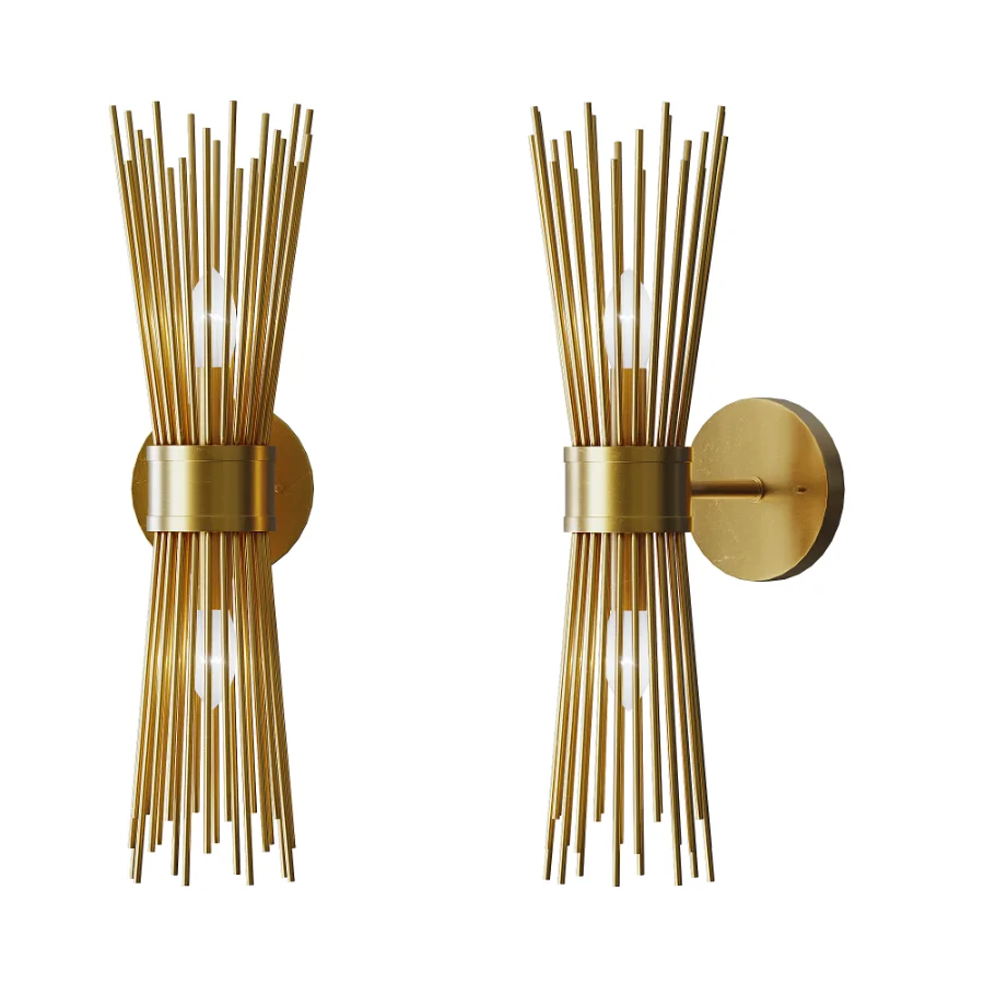 Wheat-straw wall lamp Image 6