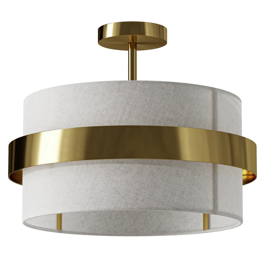 Freya Bride Fabric Ceiling Lamp Image 2