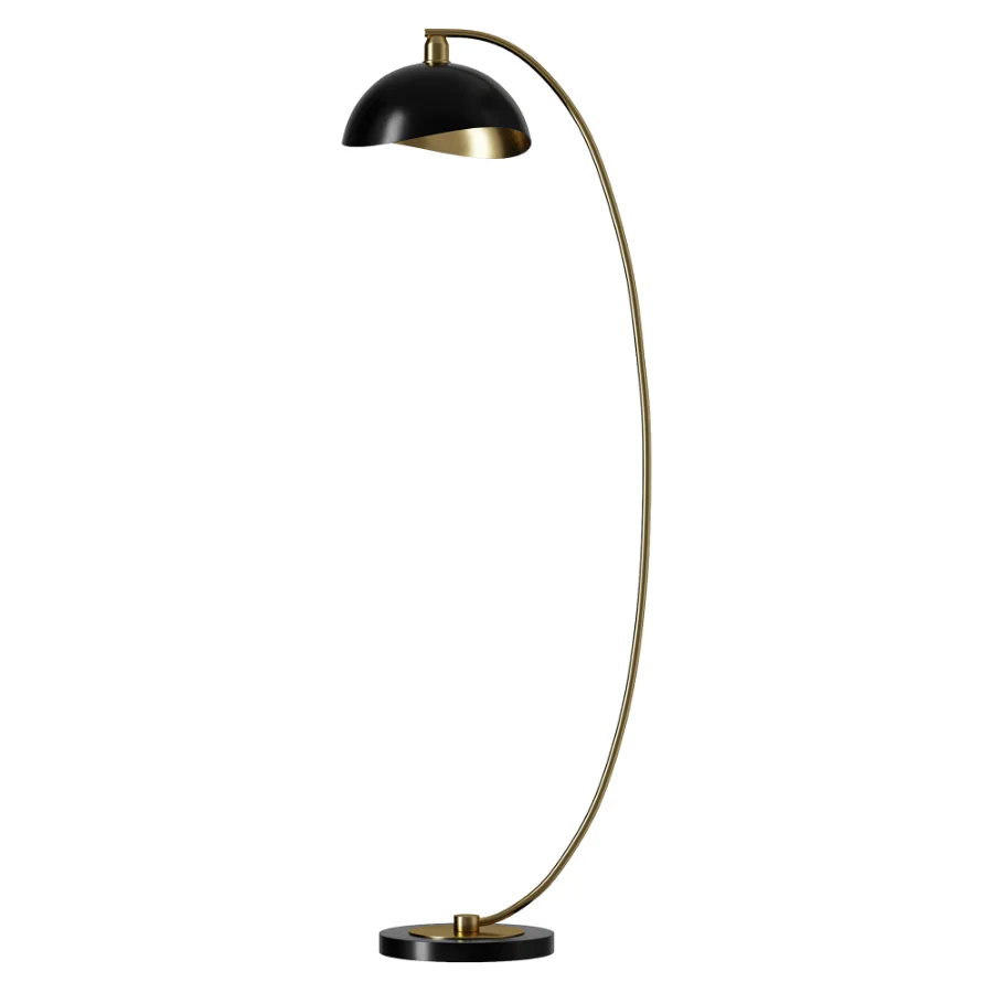 Luna Bella Arched Floor Lamp Image 2