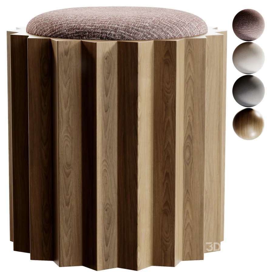Chaple Pouf Image 1