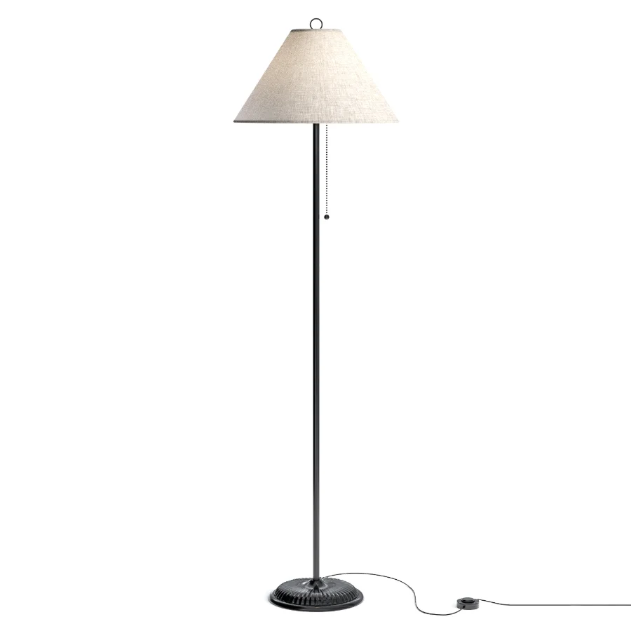 Metal Floor Lamp with Pull Chain Switch Image 1