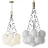 Cloud Style Opal Glass Cluster Bubble Pendant - Thumbnail 3