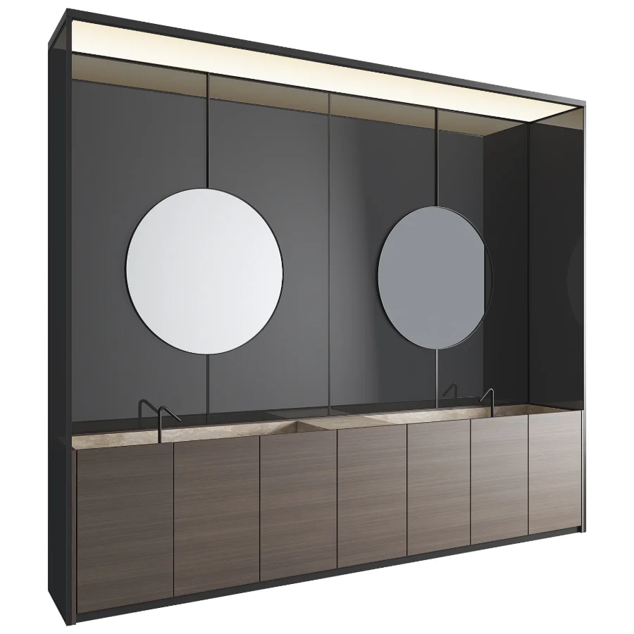 Bathroom Furniture Set 06 Image 2