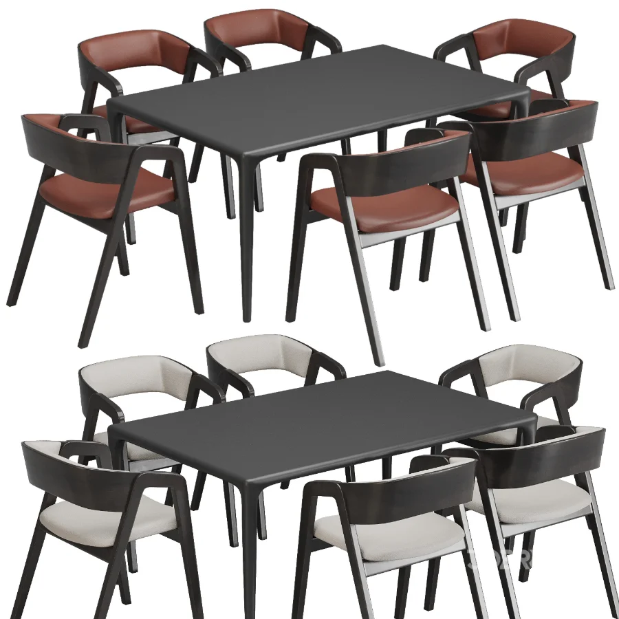 Dinning chair and table347 Image 1