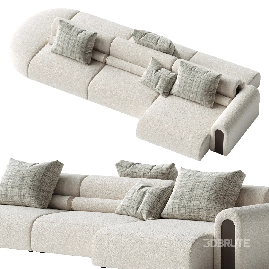 Malora Sectional Sofa Image 5
