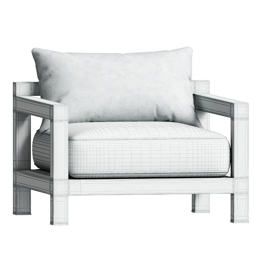 Pacific Aluminum Lounge Chair Image 5